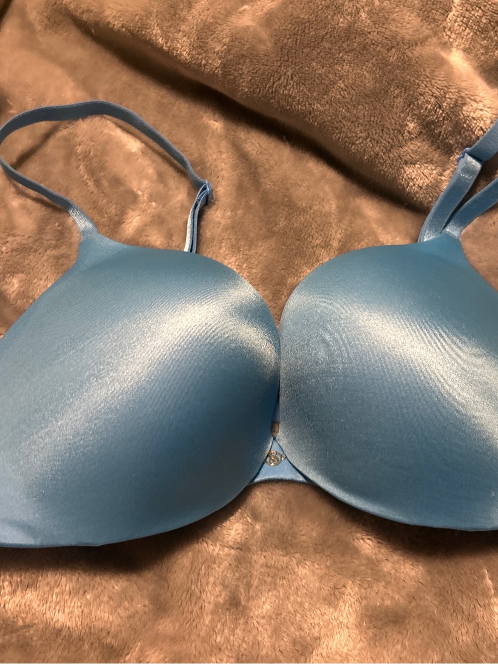 Victoria's Secret Sky Blue Smooth T-Shirt Bra